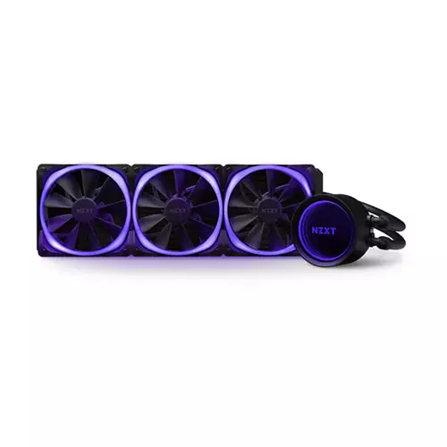 NZXT Kraken X73 RGB 360mm All in One Liquid CPU Cooler - 1