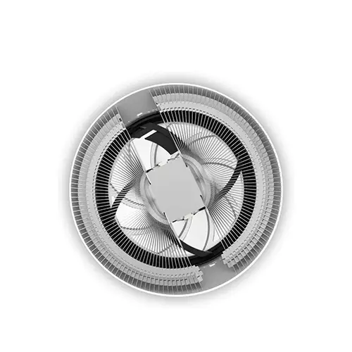 Cooler Master MasterAir G100L Low Profile White LED Air CPU Cooler - 1