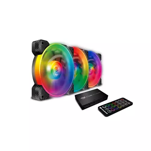 Cougar Vortex RGB SPB 120 PWM Cooling Fan (3 Pack)