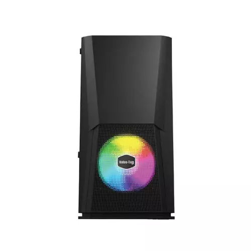 Value Top VT-B703 Mid Tower Micro-ATX Gaming Case (Black)-1