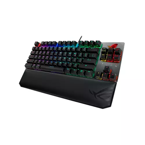 Asus ROG Strix Scope TKL Deluxe Cherry MX Red RGB Wired Mechanical Gaming Keyboard - 2