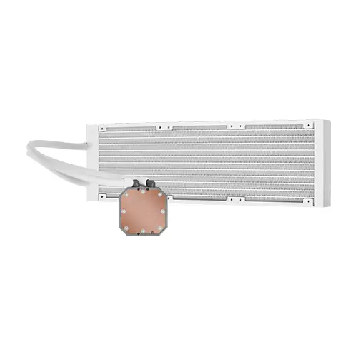 Corsair iCue H150i Elite Capellix 360mm All in One Liquid CPU Cooler (White) - 3