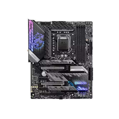 MSI MPG Z590 Gaming Carbon WiFi 10th Gen and 11th Gen ATX Motherboard - 1