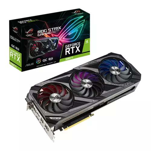 ASUS ROG Strix GeForce RTX 3060 Ti OC 8G Gaming Graphics Card