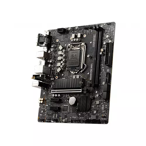 MSI B560M PRO WIFI 10th Gen and 11th Gen Micro ATX Motherboard - 1