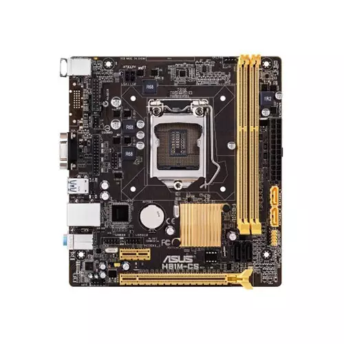 ASUS H81M-CS 4th Gen Intel Motherboard - 1