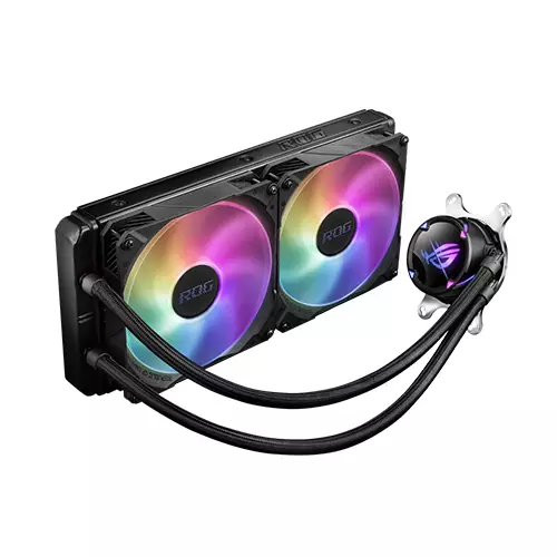 ASUS ROG STRIX LC II 280 ARGB 280mm All in One Liquid CPU Cooler - 1