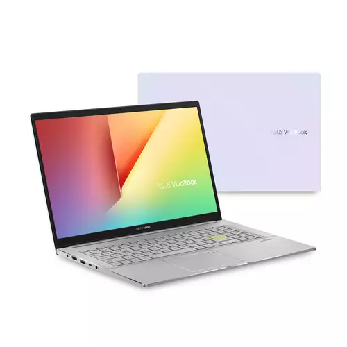 ASUS VivoBook S15 S533EA 15.6 inch Core i5 11th Gen 8GB RAM 512GB SSD Laptop With Intel Iris Xe Graphics -Dreamy White