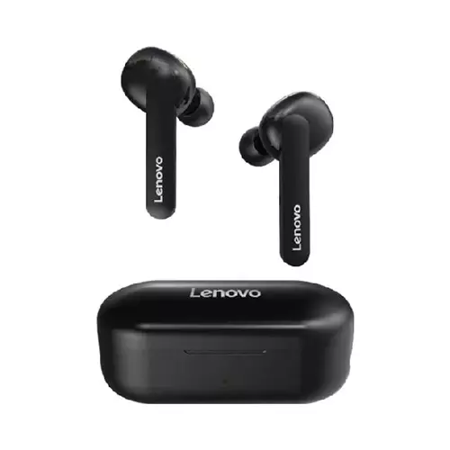 Lenovo HT28 TWS True Wireless Earbuds (Black) - 1
