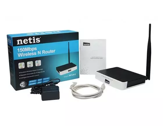 Netis Wireless N Router Wf2411E 150Mbps