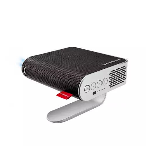 ViewSonic M1+_G2 300 Lumens Smart LED Portable Projector with Harman Kardon Speakers-3