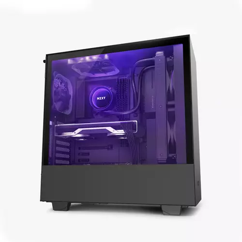 NZXT H510i Compact Mid-Tower RGB Gaming Case (Black/Black)