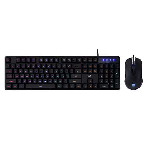 HP KM200 Wired Gaming Keyboard and mouse - 1