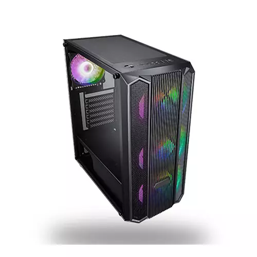 EVOLUR EH09 RGB Mid Tower Gaming Case - 2