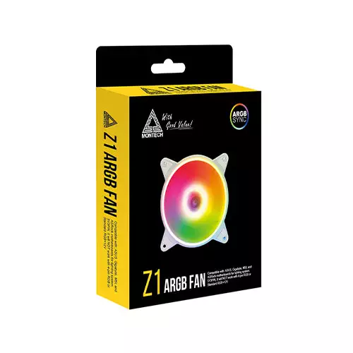 Montech Z1 120mm ARGB Case Fan - 2