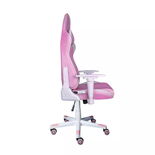 1STPLAYER FD-GC1 Gaming Chair (Pink & White) - 1