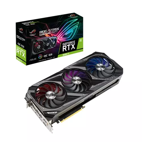 ASUS ROG STRIX GeForce RTX 3080 Ti OC 12GB GDDR6X Gaming Graphics Card