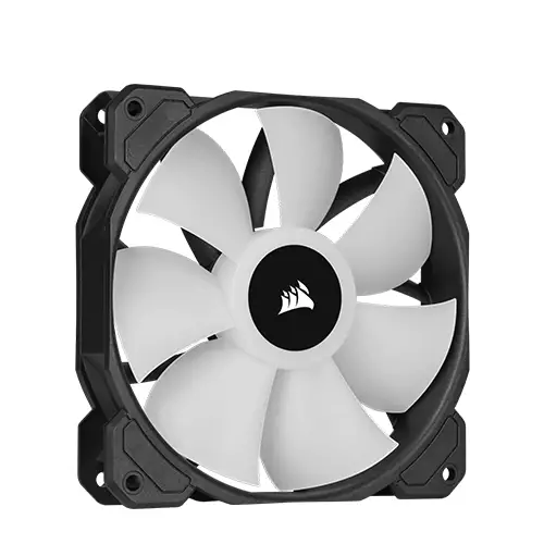 Corsair iCUE SP120 RGB ELITE Performance 120mm PWM White Fan (3 Pack) - 2