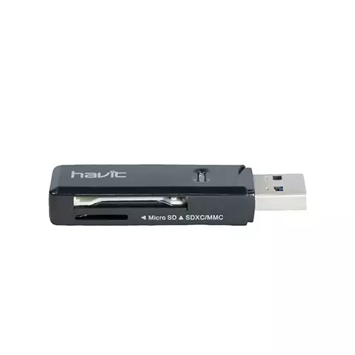 Havit HV-C304 USB 3.0 2 Slot Card Reader - 1