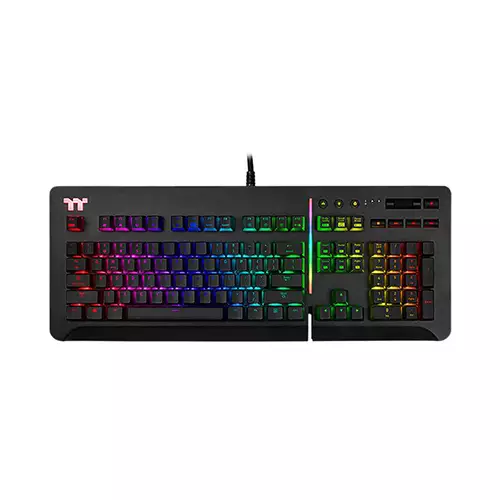 Thermaltake Level 20 RGB Cherry MX Speed Silver Gaming Keyboard (German Layout)