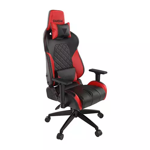 Gamdias ACHILLES E1 L Gaming Chair (Black & Red) - 1