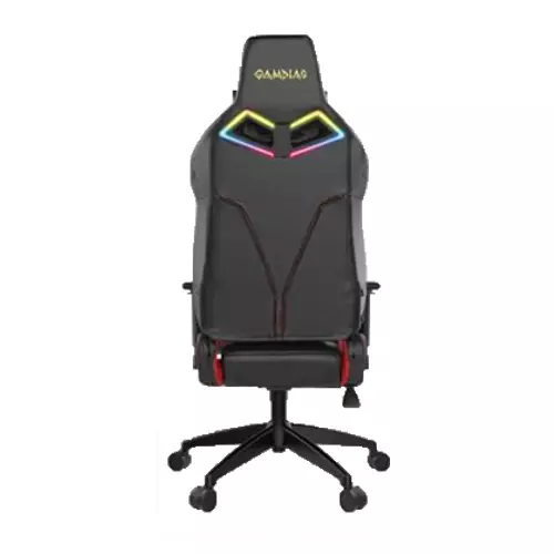 Gamdias ACHILLES E1 L Gaming Chair (Black & Red)-2