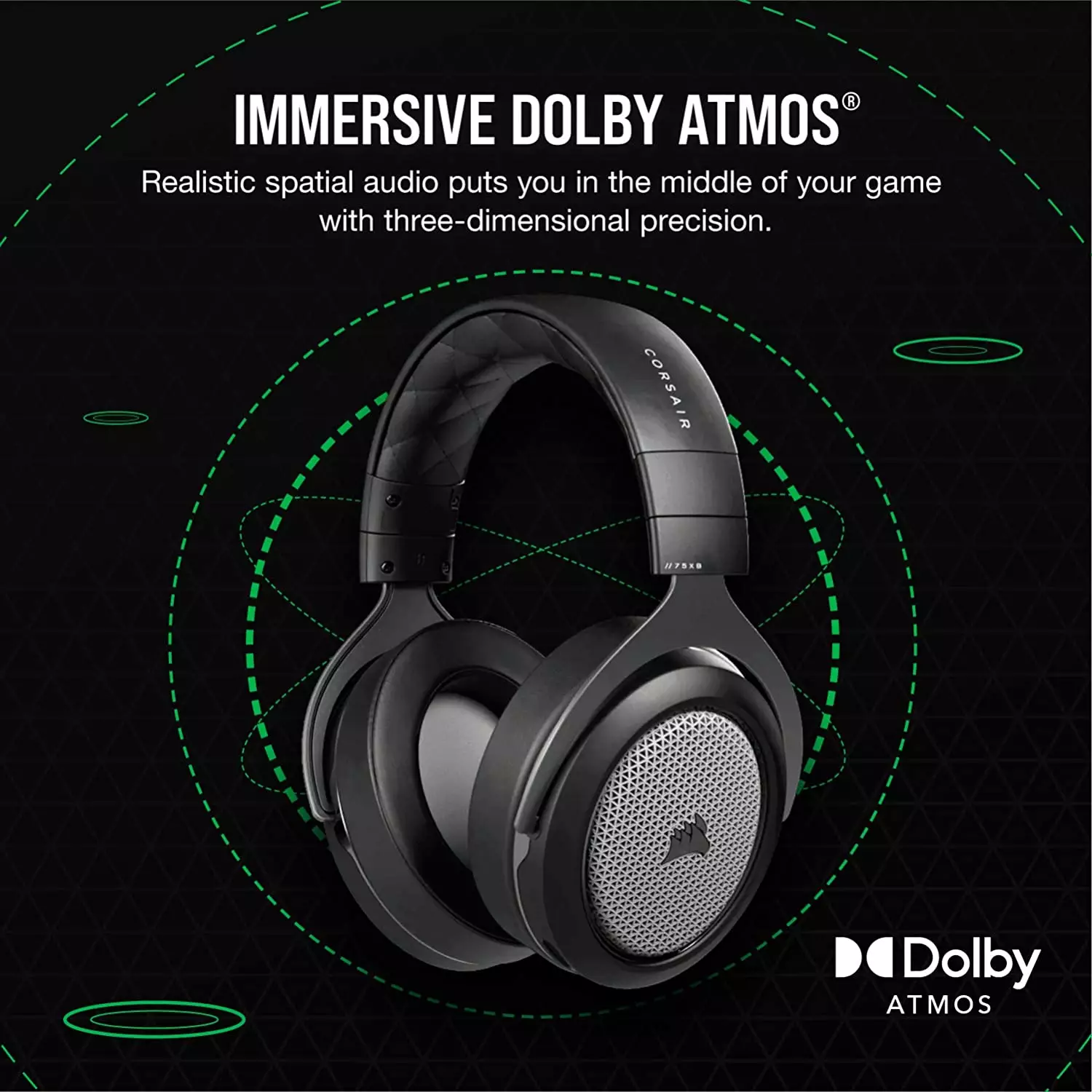 Corsair HS75 XB WIRELESS Gaming Headset - 0