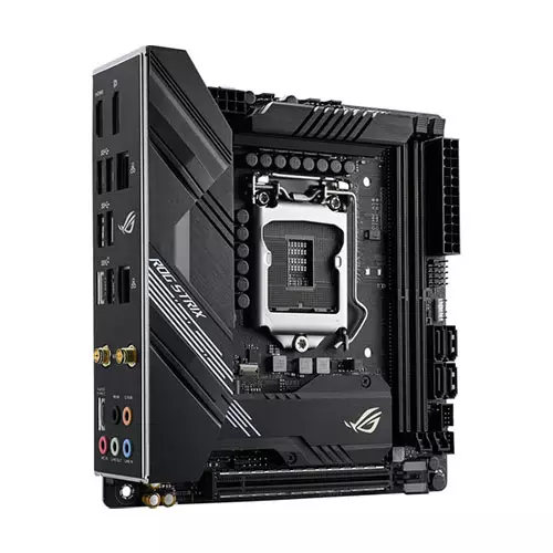 ASUS ROG Strix H470-I GAMING LGA 1200 Mini-ITX Motherboard - 1