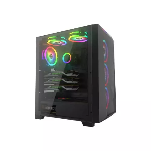 Gamdias ATHENA M1 Elite RGB Mid Tower Gaming Case