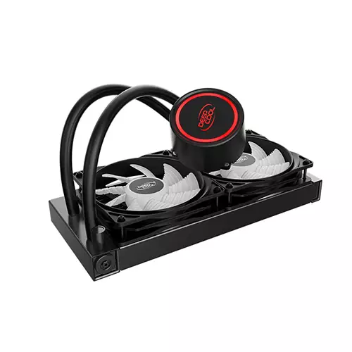 DeepCool Gammaxx L240T Red All in One Liquid CPU Cooler - 1