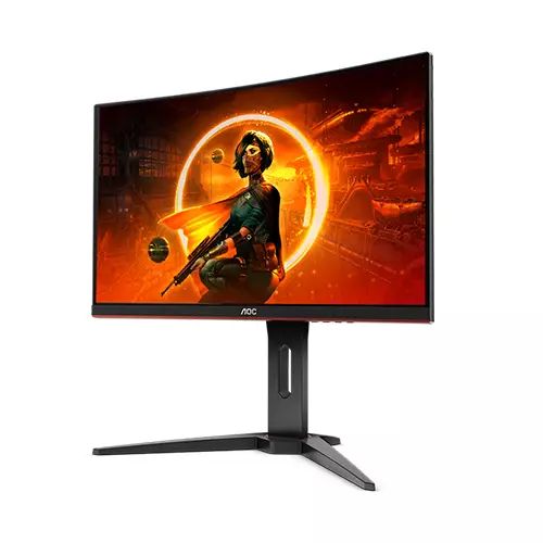 AOC C24G1 24 inch Full HD 144Hz FreeSync Curved Gaming Monitor - 1