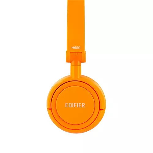 Edifier H650 Hi-Fi On-Ear Wired Stereo Headset (orange)-gallery-1