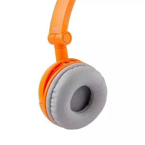 Edifier H650 Hi-Fi On-Ear Wired Stereo Headset (orange)-gallery-2