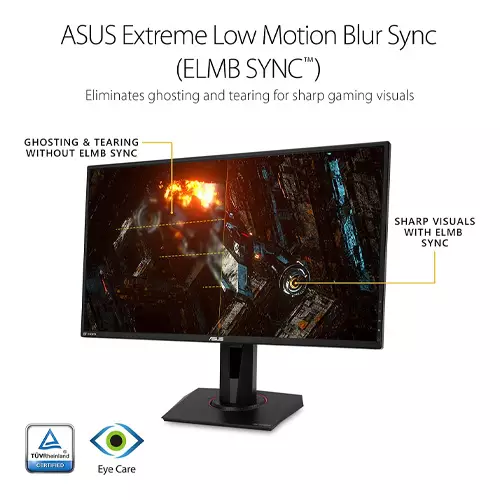 ASUS TUF VG27AQ 27 inch 2k 165Hz G-SYNC Gaming Monitor - 1