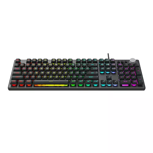 AULA F2028 RAINBOW WIRED GAMING KEYBOARD - 1