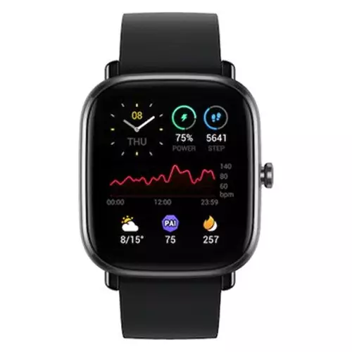 Amazfit GTS 2 mini Smartwatch Global Version (Black) - 1