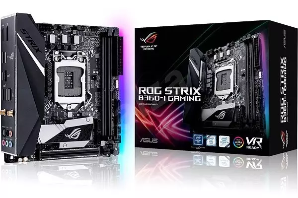 ASUS ROG STRIX B360-I ITX (Intel 8th Gen) Gaming Motherboard