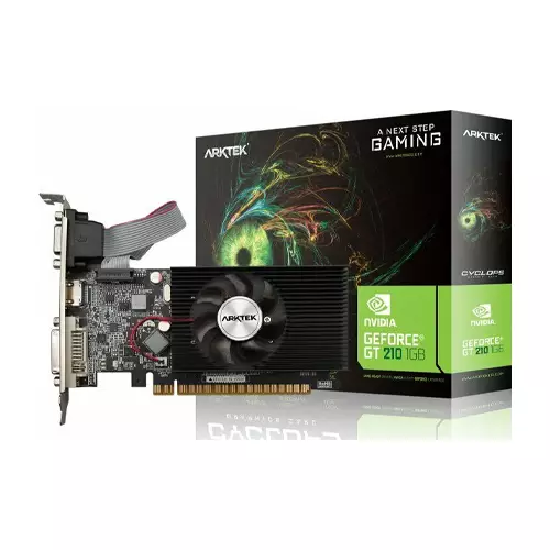 Arktek NVIDIA Geforce G210 1GB DDR3 Graphics Card