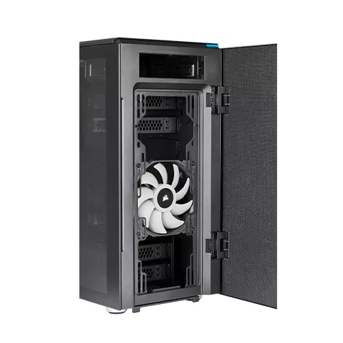 Corsair Carbide 678C Low Noise Tempered Glass ATX Case (Black)