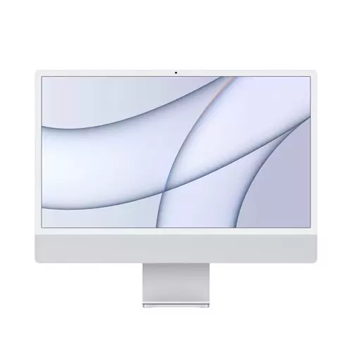 Apple iMac 24 4K Retina Display M1 8 Core CPU 8 Core GPU 8GB RAM 256GB SSD 2021 (Silver)