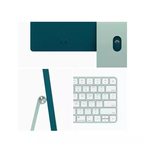 Apple iMac 24 4K Retina Display M1 8 Core CPU  8 Core GPU 8GB RAM 256GB SSD 2021 (Green) - 2