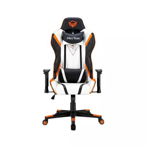Meetion MT-CHR15 180 Degree Adjustable Backrest E-Sport Gaming Chair(White)