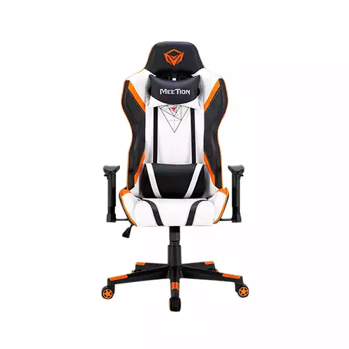 Meetion MT-CHR15 180 Degree Adjustable Backrest E-Sport Gaming Chair(White)