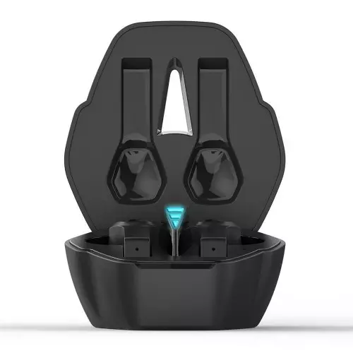 Lenovo HQ08 TWS Gaming Dual Earbuds (Black)-gallery-1