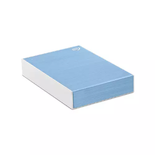 Seagate One Touch 5 TB External Hard Drive With Password (Blue) - 2