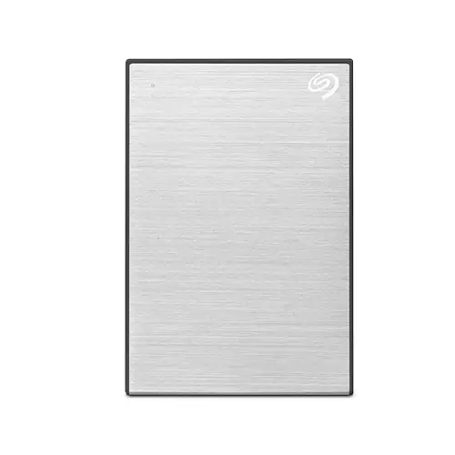 Seagate One Touch 5TB External Hard Drive With Password (Silver)