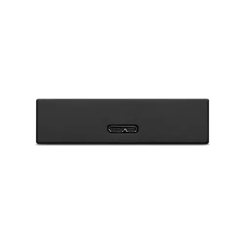 Seagate One Touch 4TB External Hard Drive With Password (Silver) - 2