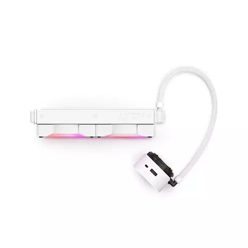 NZXT Kraken Z53 RGB 240mm Liquid Cooler with LCD Display White - 2