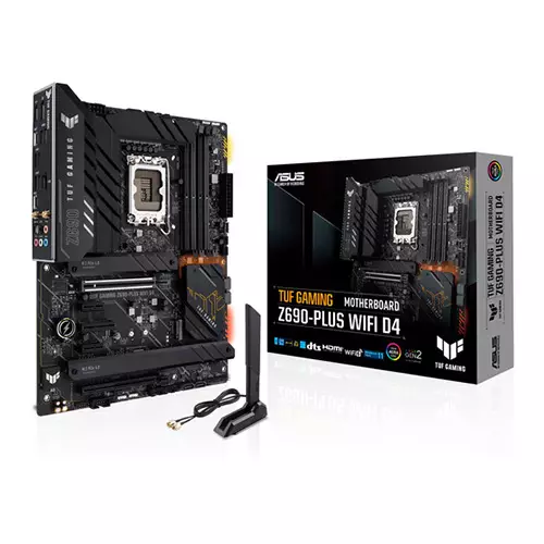 ASUS TUF Gaming Z690-Plus WiFi D4 LGA 1700 Intel 12th Gen ATX Motherboard