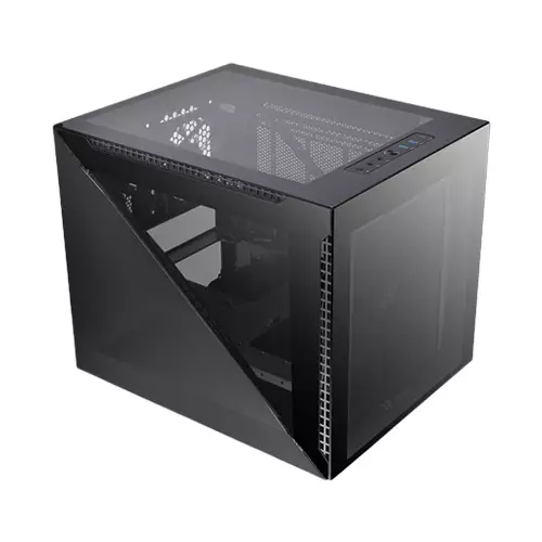 Thermaltake Divider 200 TG Micro Desktop Casing - 1